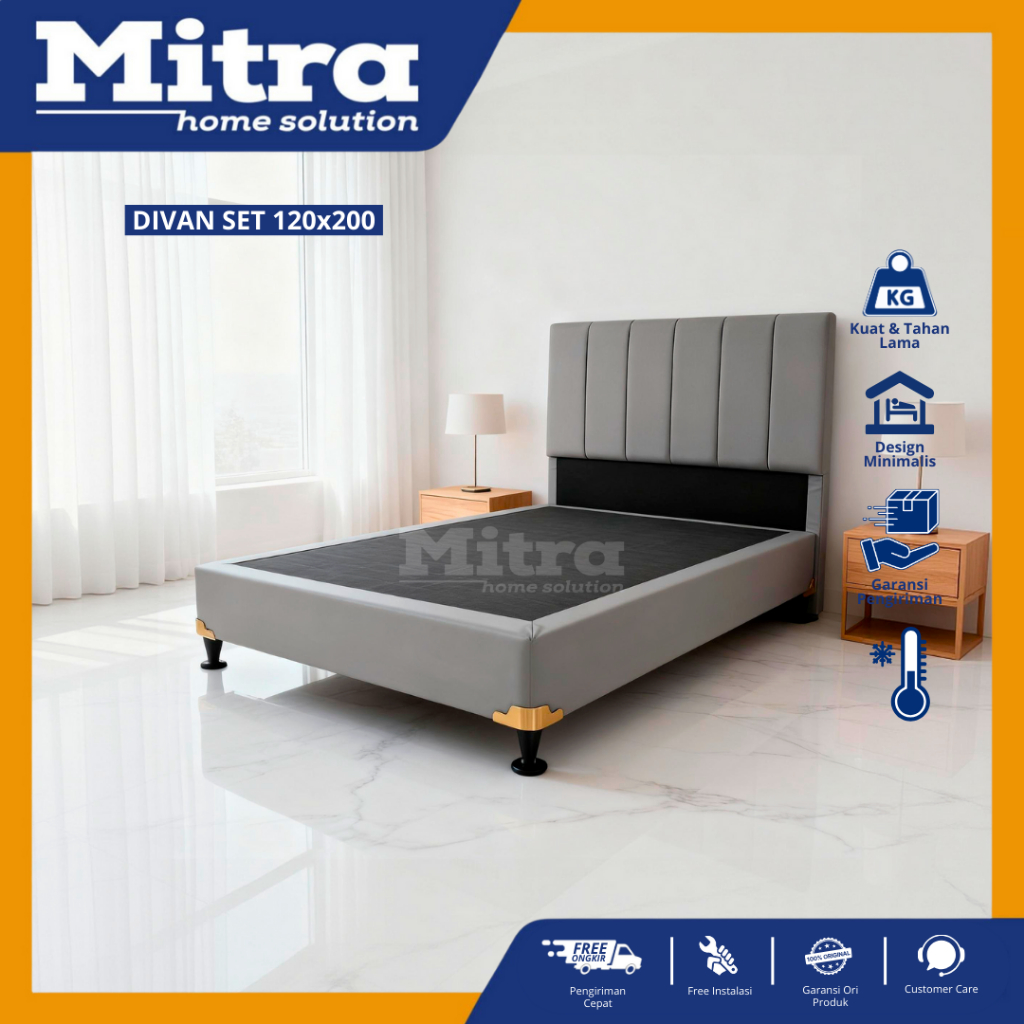 DIVAN BUSA / DIVAN 120X200 / TEMPAT TIDUR / DIVAN BUSA / ROYAL FOAM / DIVAN MURAH / MITRA HOME SOLUT