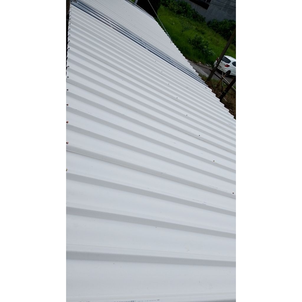 Kanopi Atap UPVC singgel layer