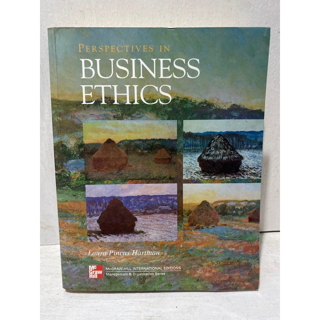 Buku Original PERSPECTIVES IN BUSINESS ETHICS - PINCUS HARTMAN