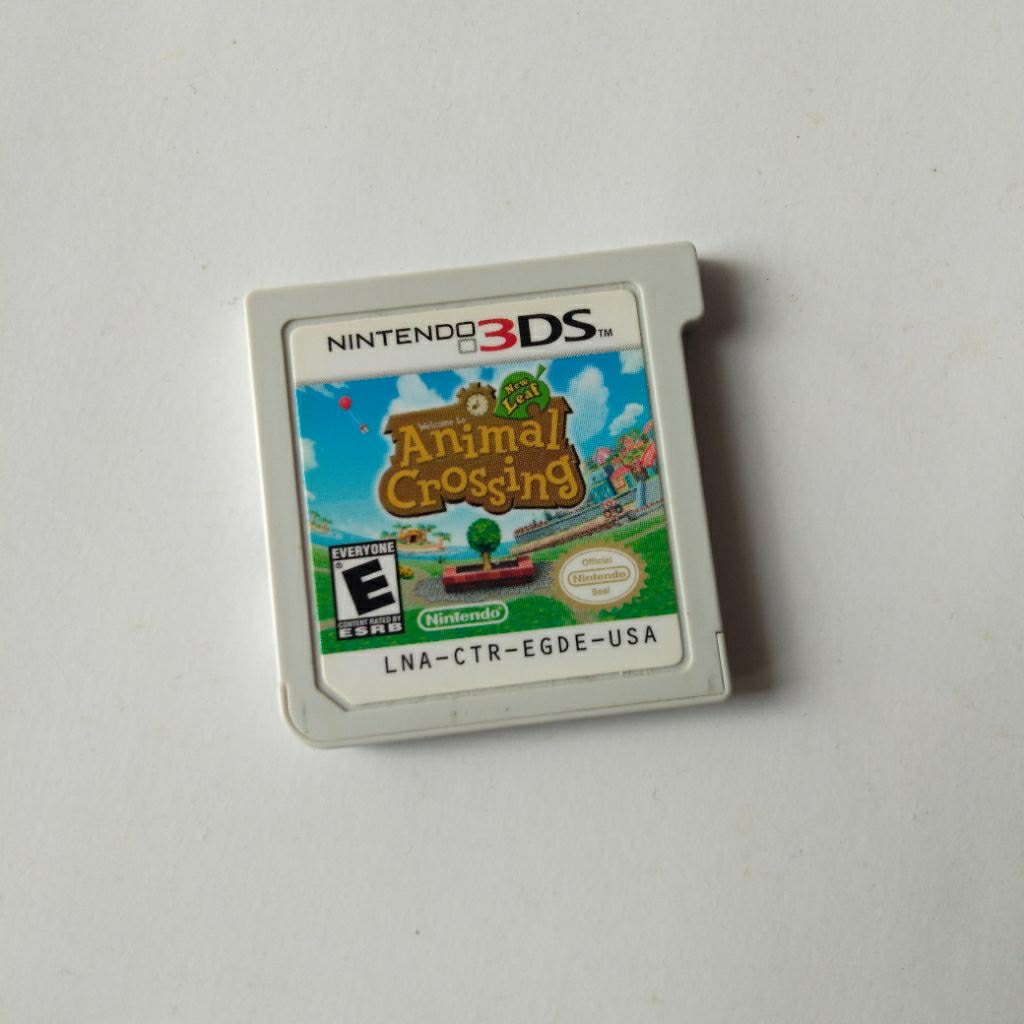 Kaset nintendo 3ds animal crossing new leaf