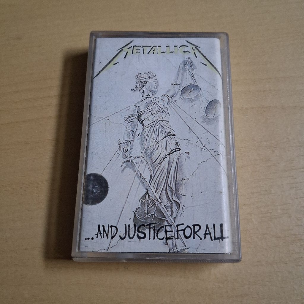 KASET PITA Original Metallica - And Justice For All (Universal) || Clotabooks Cassette Collection