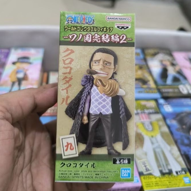 Figure WCF One Piece Crocodile X Cross Guild Original Japan