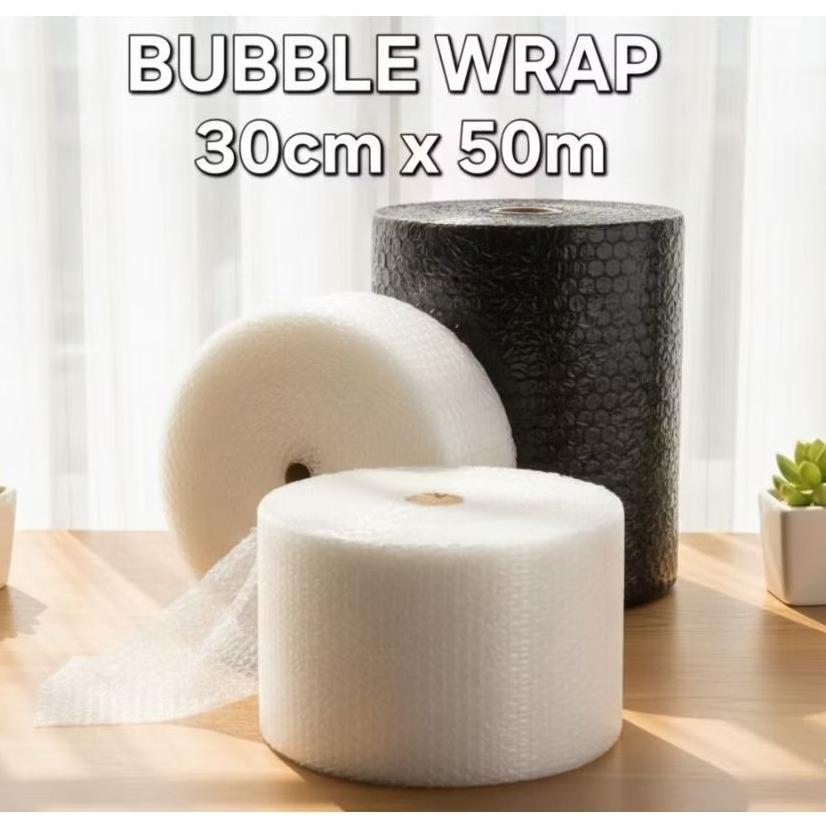 Bubble Wrap Roll 30CM x 50M TEBAL Jakarta Instant SameDay