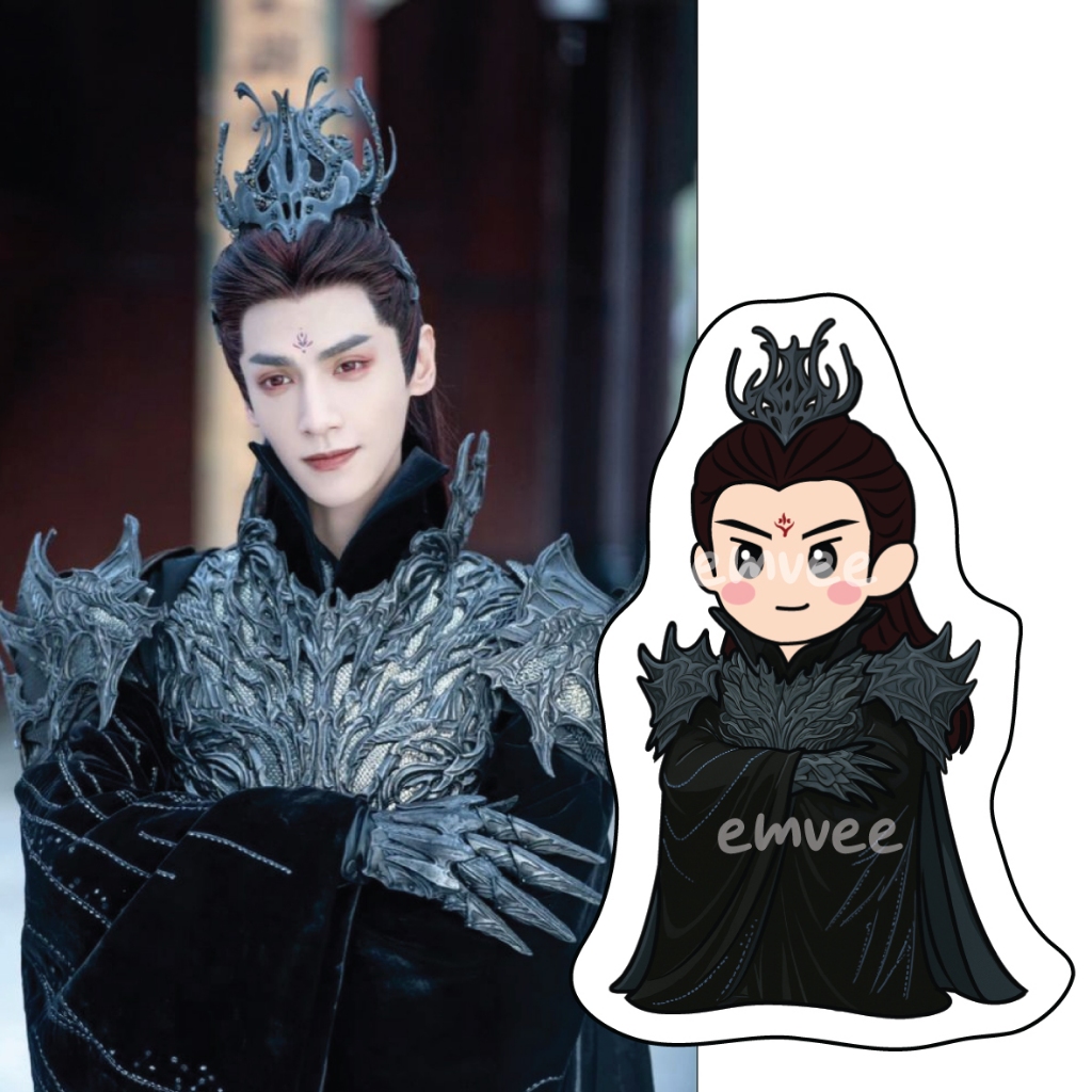 Gantungan Kunci / Keychain / Keyring CDrama Till the End of The Moon TTEOTM Leo Luo YunXi Bailu