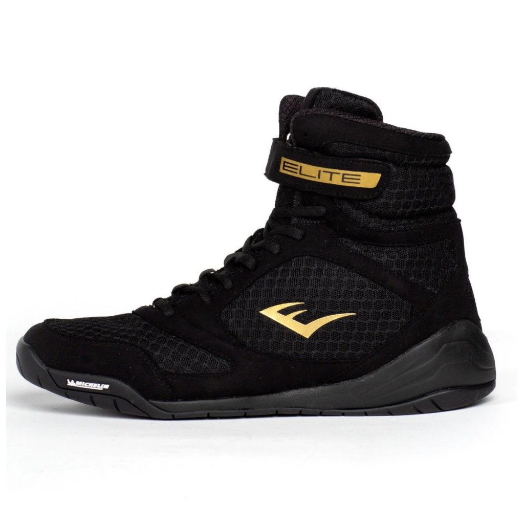 Sepatu Boxing Everlast Elite 2 boxing shoes Tinju Traning Original Black