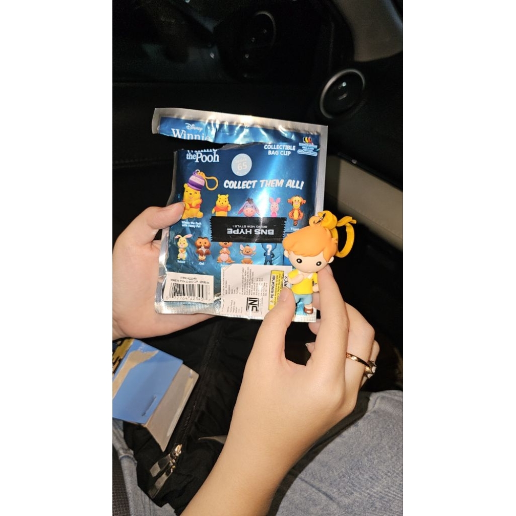 Collectible Bag Clip Winnie The Pooh (SECRET)