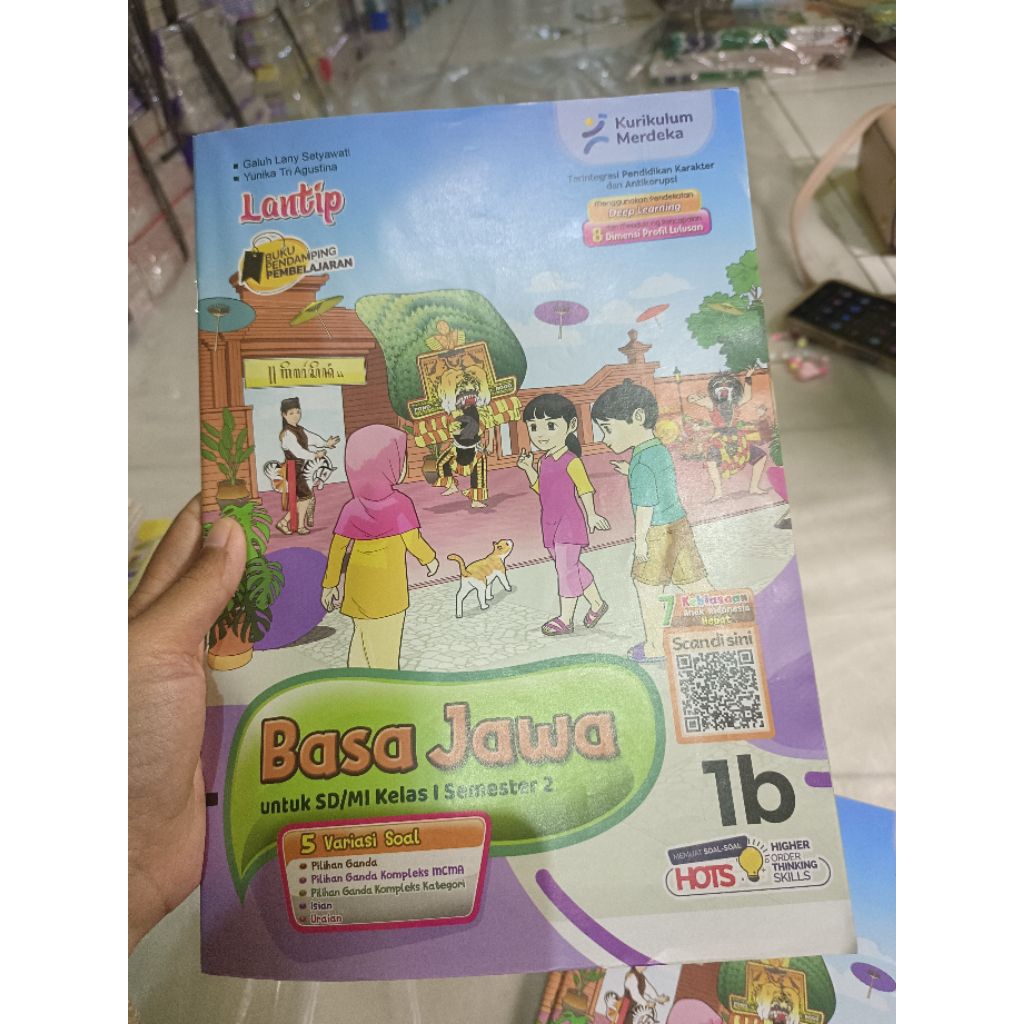 LKS SD/MI BAHASA JAWA KELAS 1 Semester 2 KURIKULUM MERDEKA