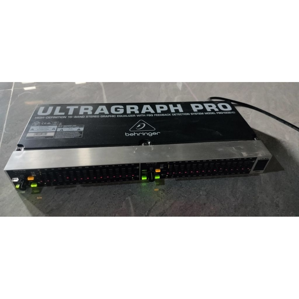 Equalizer behringer Fbq 1520 HD Original
