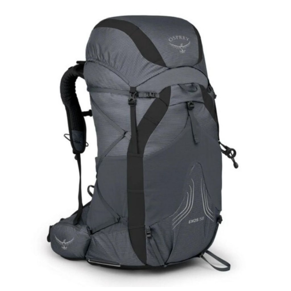 OSPREY EXOS 58 BACKPACK - TUNGSTEN GREY