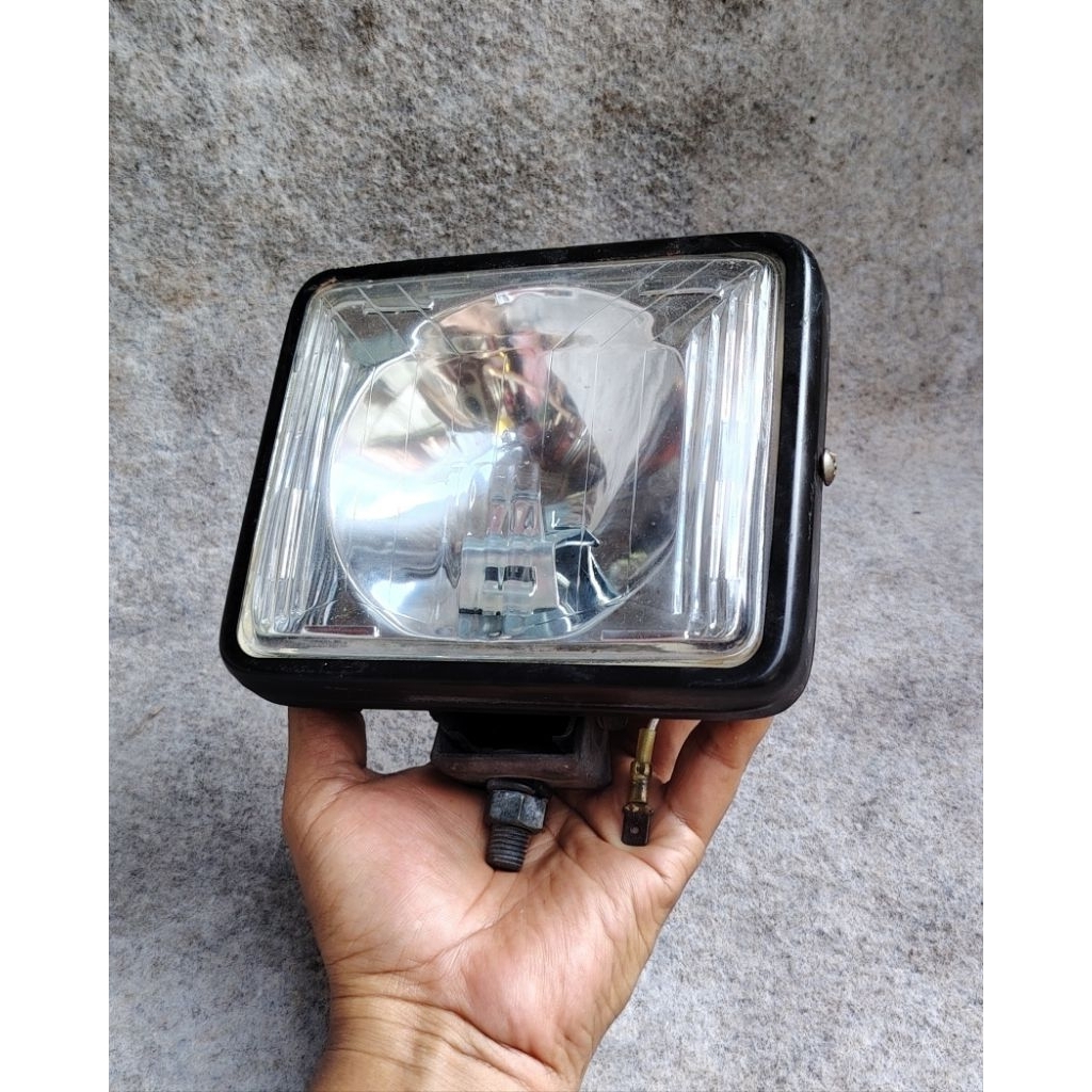 foglamp kotak motor custom lampu motor choper lampu motor kastem lampu motor Chopper motor bobber fo