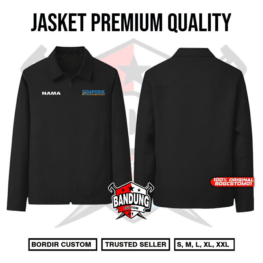 JASKET DAPODIK / JAS JAKET DAPODIK / JAS JAKET CUSTOM SUKA SUKA