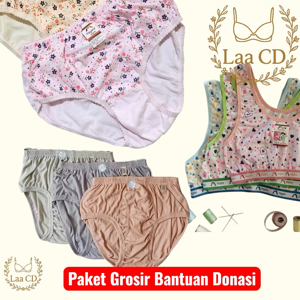 Paket Amanah Donasi Kebutuhan Pribadi – Celana Dalam Baru