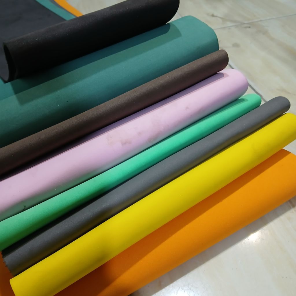 eva spon busa ati tebal 5 mm ukuran 60 cm x 200 cm lembaran busa ati
