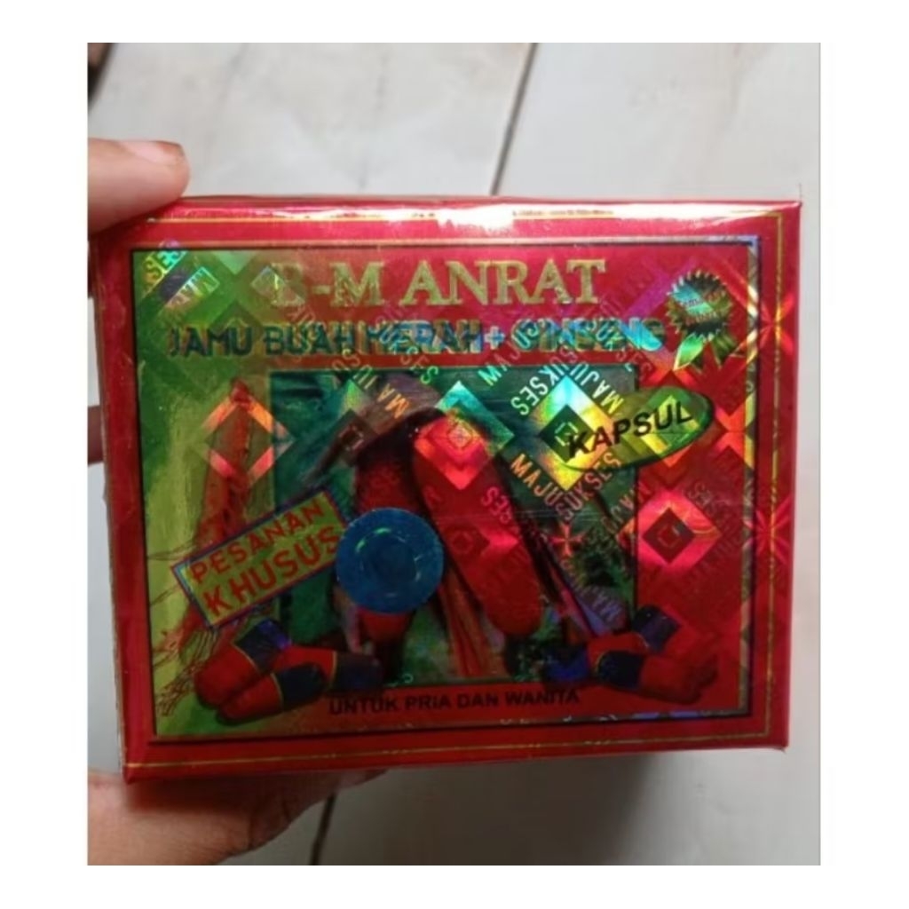 Bm Anrat Buah Merah Kapsul Original