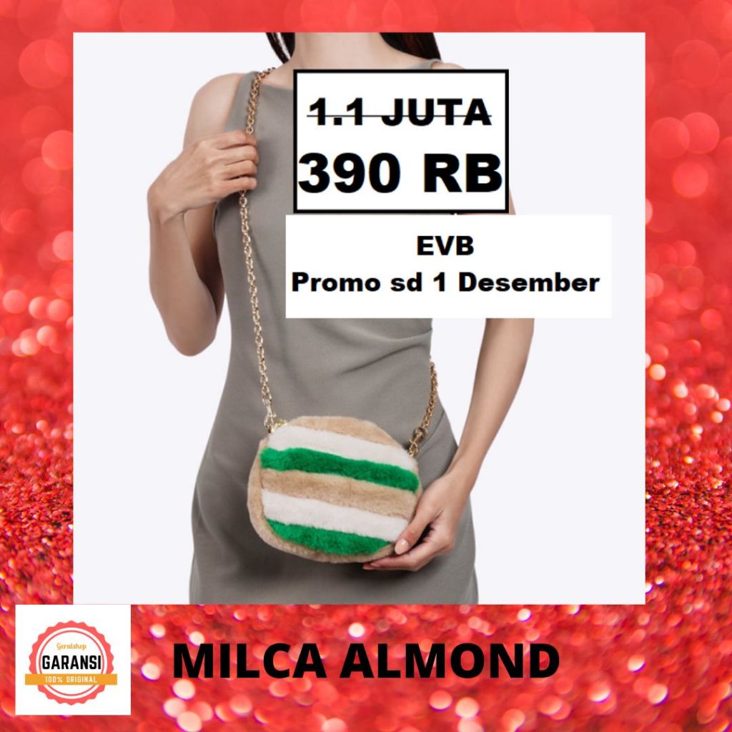 Tas mini bag EVB wanita seri MILCA 100% original