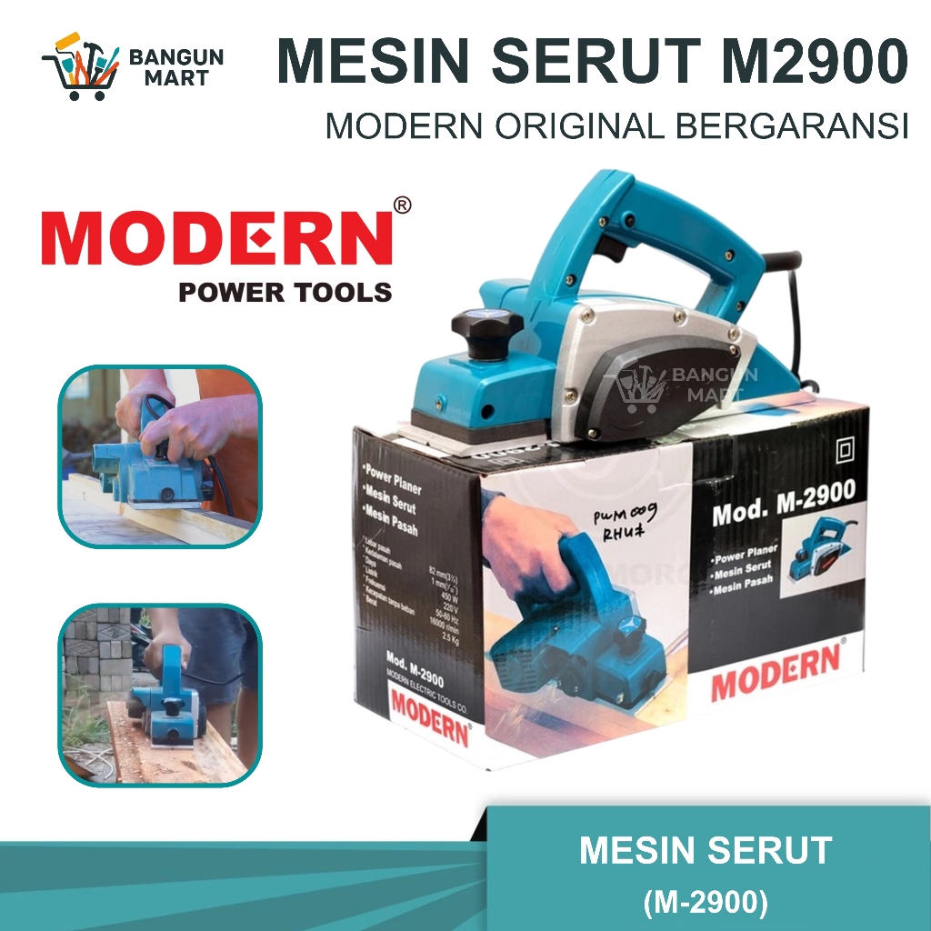 Ketam Modern M - 2900 / PLANER MODERN M - 2900 / Ketam Modern M 2900/ Mesin Serut Mesin Planner Mode