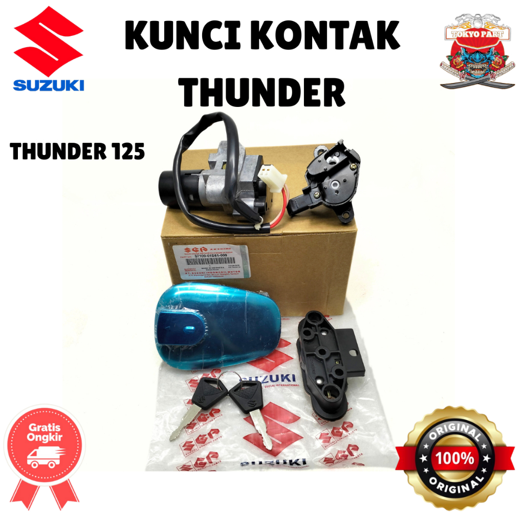 ASLI ORIGINAL KUNCI KONTAK SUZUKI SGP THUNDER 125