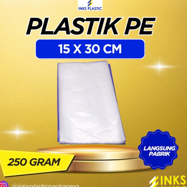 PLASTIK PE 15x30 PLASTIK ES GULA MINYAK SANTAN
