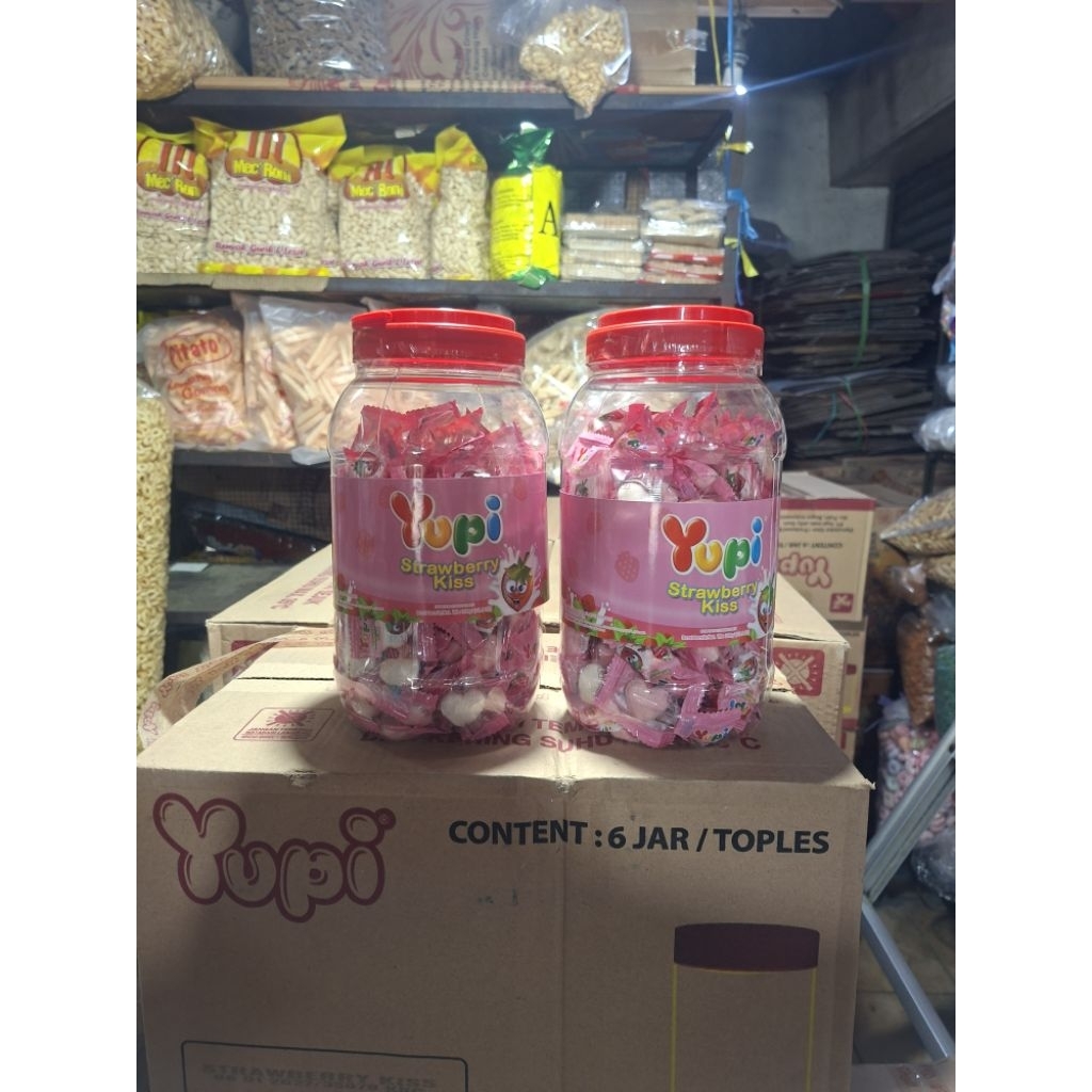 yupi toples 1 karton isi 6 toples
