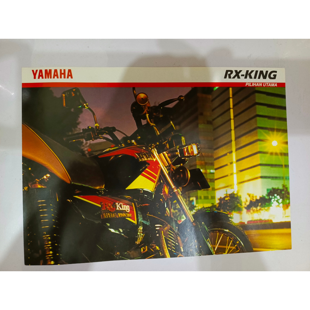 Brosur Yamaha RX King jadul