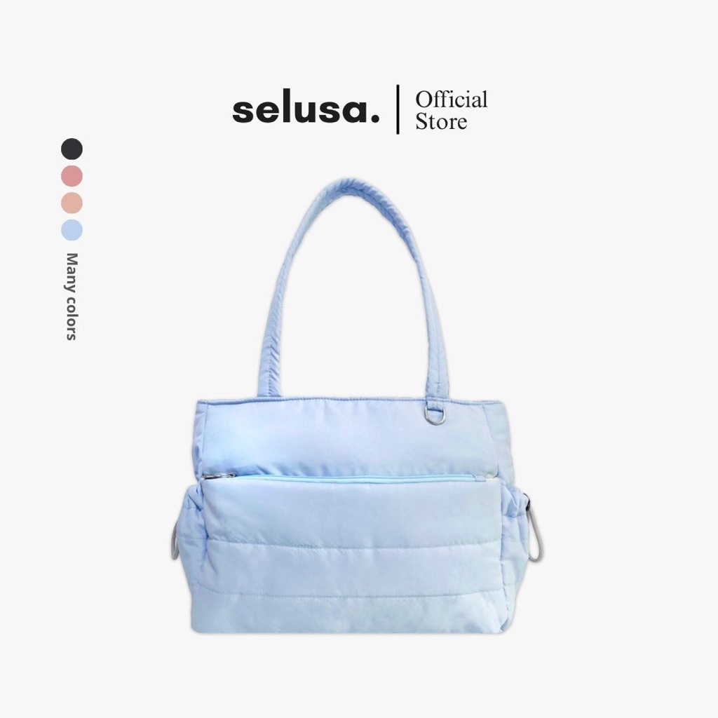SELUSA KYOMI PUFFER BAG | Totebag Puffer Wanita