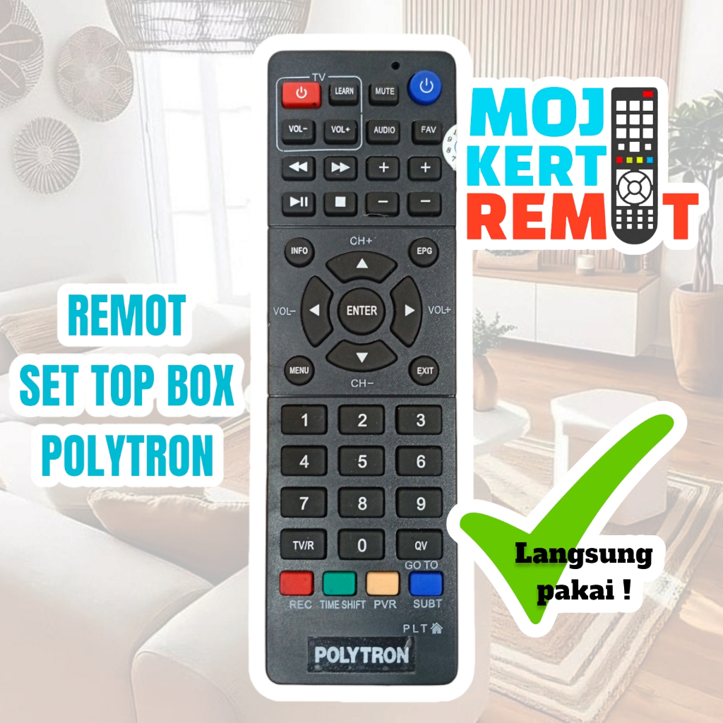 REMOTE SET TOP BOX POLYTRON MULTI