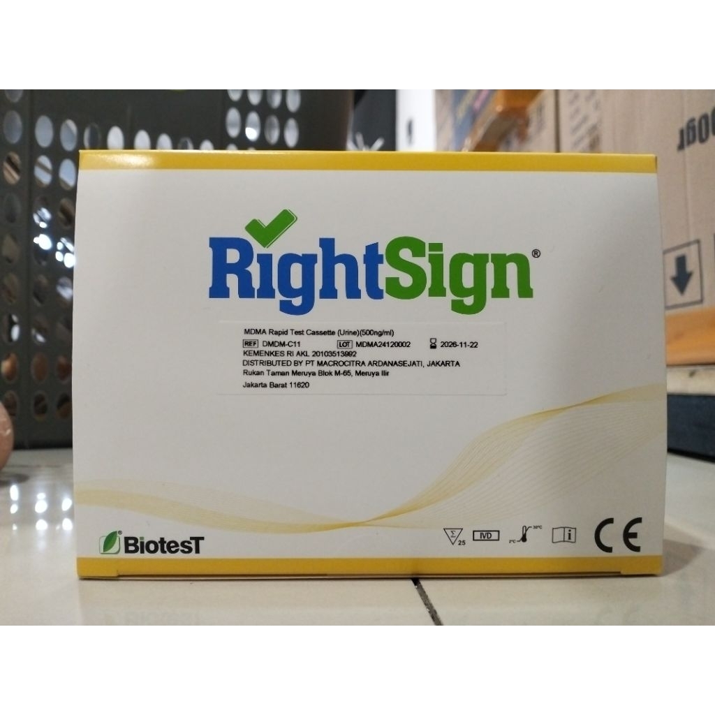 MDMA Rapit Test Casette RightSign | MDMA Test Ecstasy