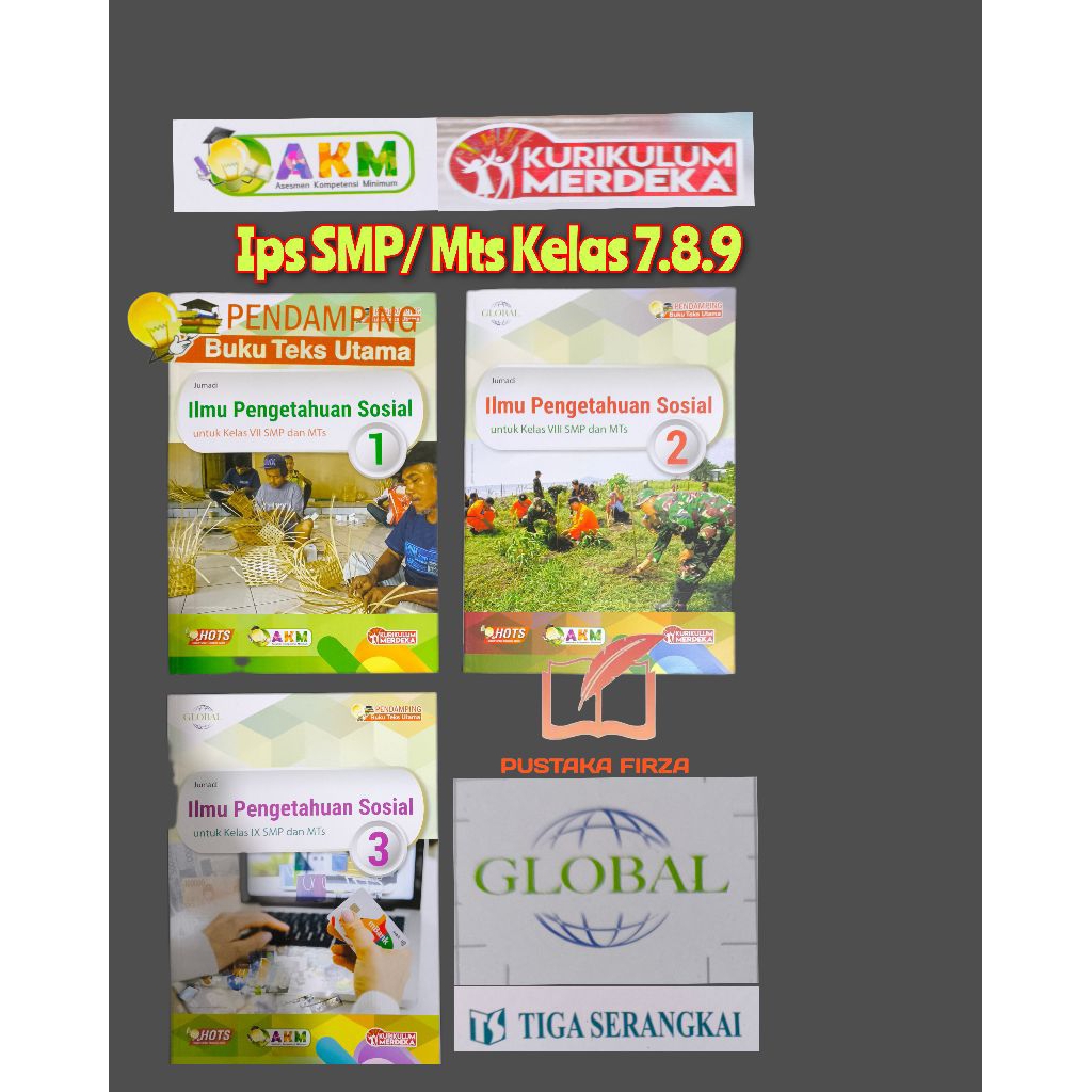Global Ips Merdeka Smp/Mts Kelas 7.8.9 Tiga Serangkai