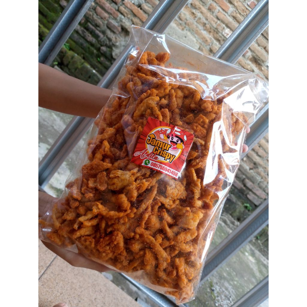 jamur crispy gurih dan renyah