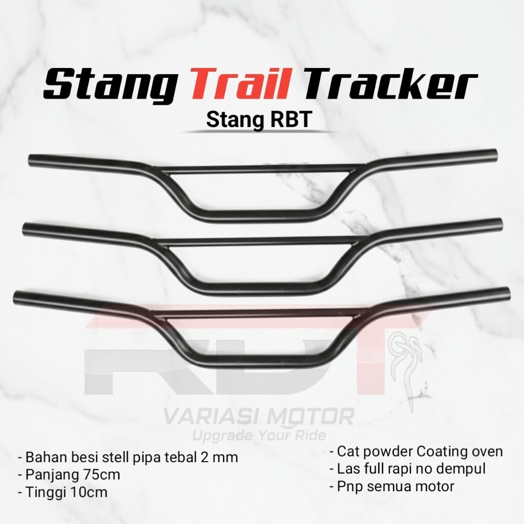 Stang Trail Tracker Universal Semua Motor RBT KLX D-Tracker CRF W175 Scrambler Coustem