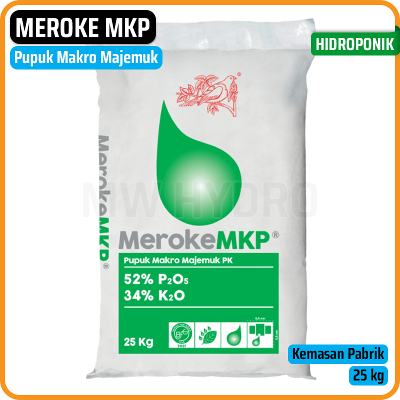 Meroke MKP 25 kg - Pupuk Mono Kalium Phosphate Hidroponik Grade