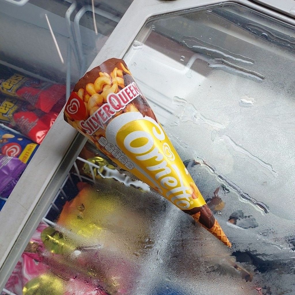 Es Krim Ice Cream Walls Cornetto DISC Silverqueen Contong 1 pcs