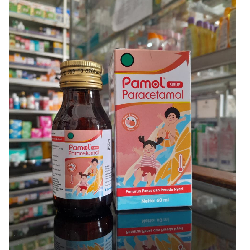 PAMOL SYRUP 60 ML pamol sirup paracetamol anak
