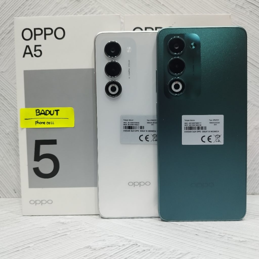 Oppo A5 8/256GB 8/128GB Handphone Bekas Fullset