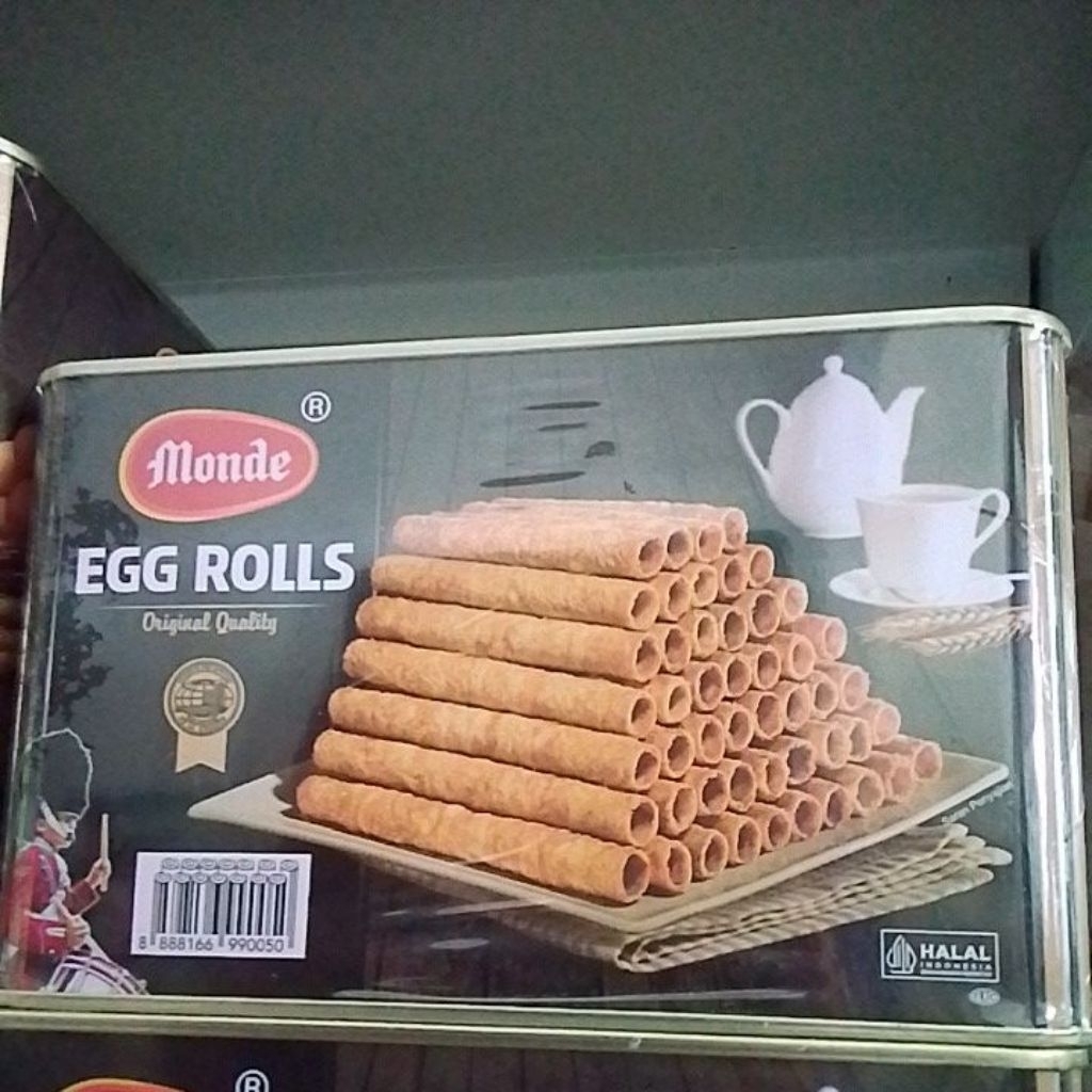 Monde Egg Roll Kaleng 300 gram