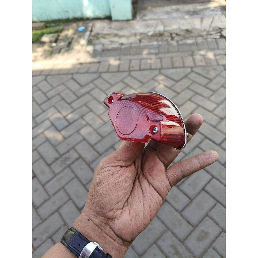 stoplampu kodok kecil PNP cb /lampu setopan belakang CB model kodok 1set model