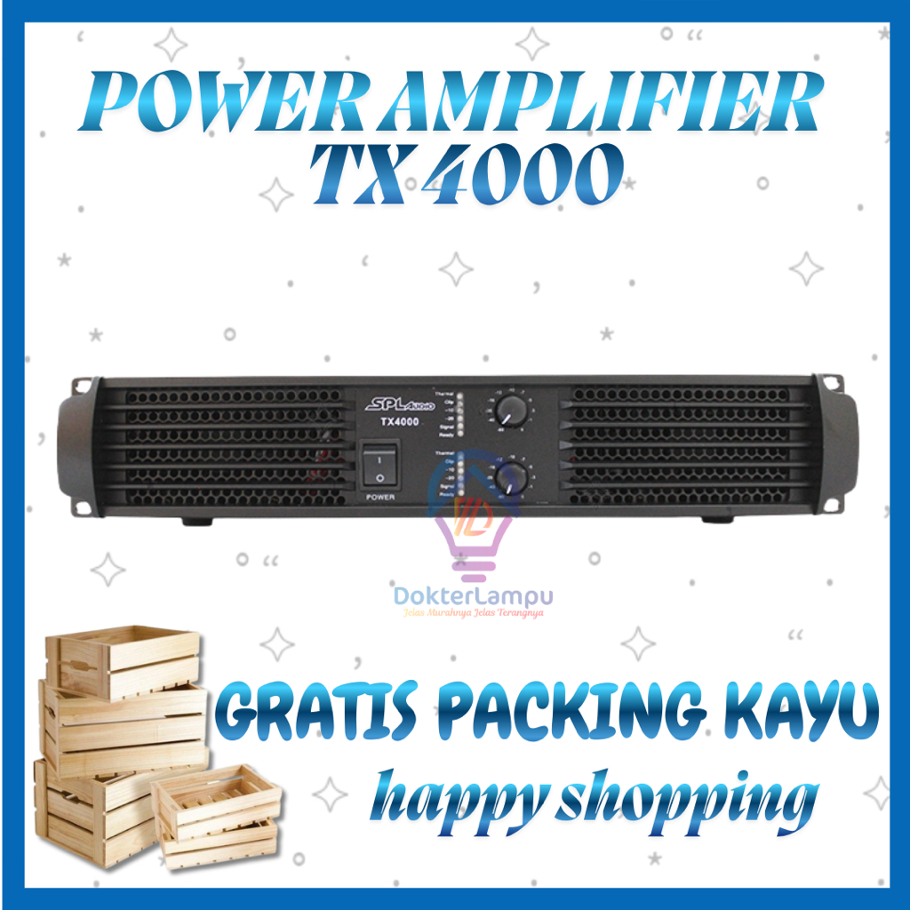 Power Amplifier SPL Audio TX 4000