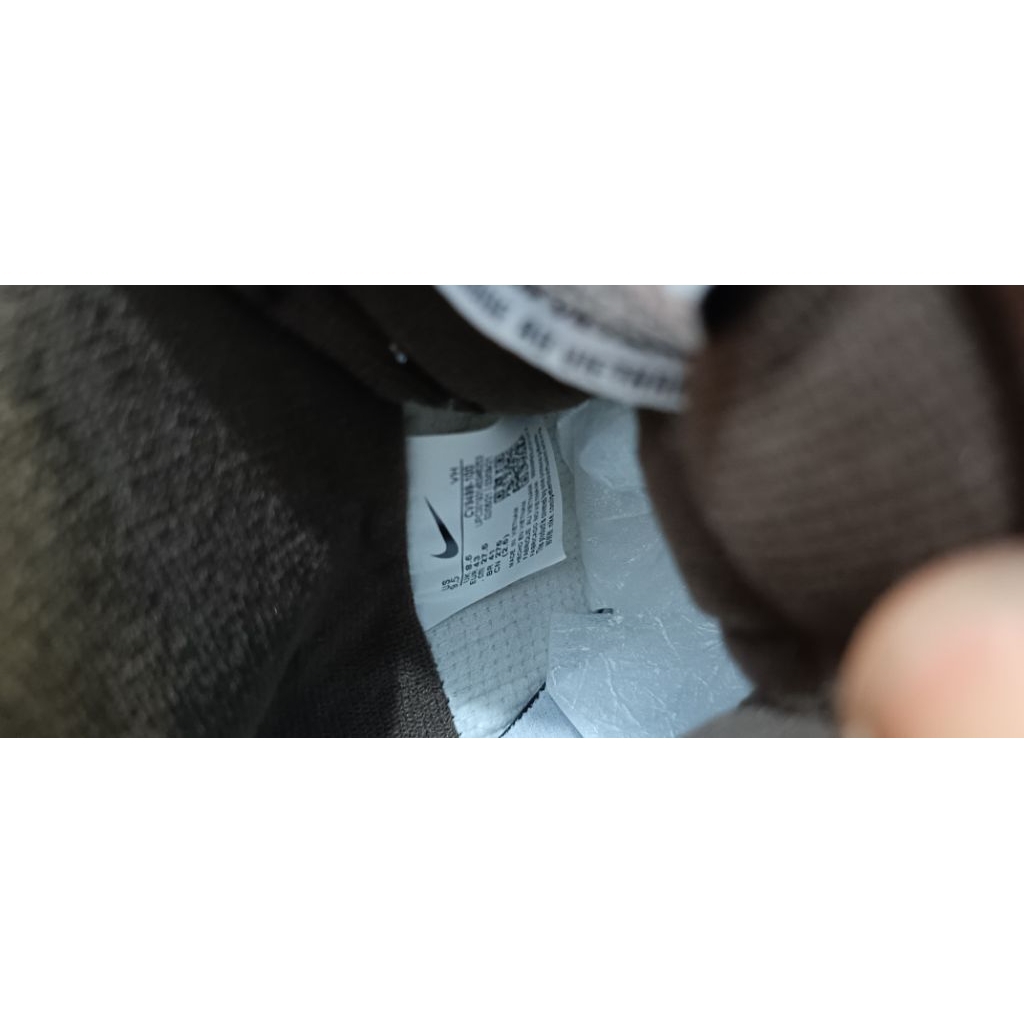 sepatu sneakers casual second preloved pria wanita n1k33 dunk high size 43 insole 27,5cm