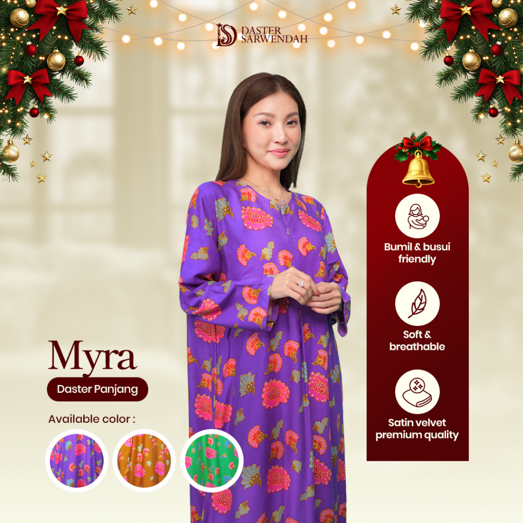 Daster Sarwendah - MYRA - Daster Panjang - Rayon Premium