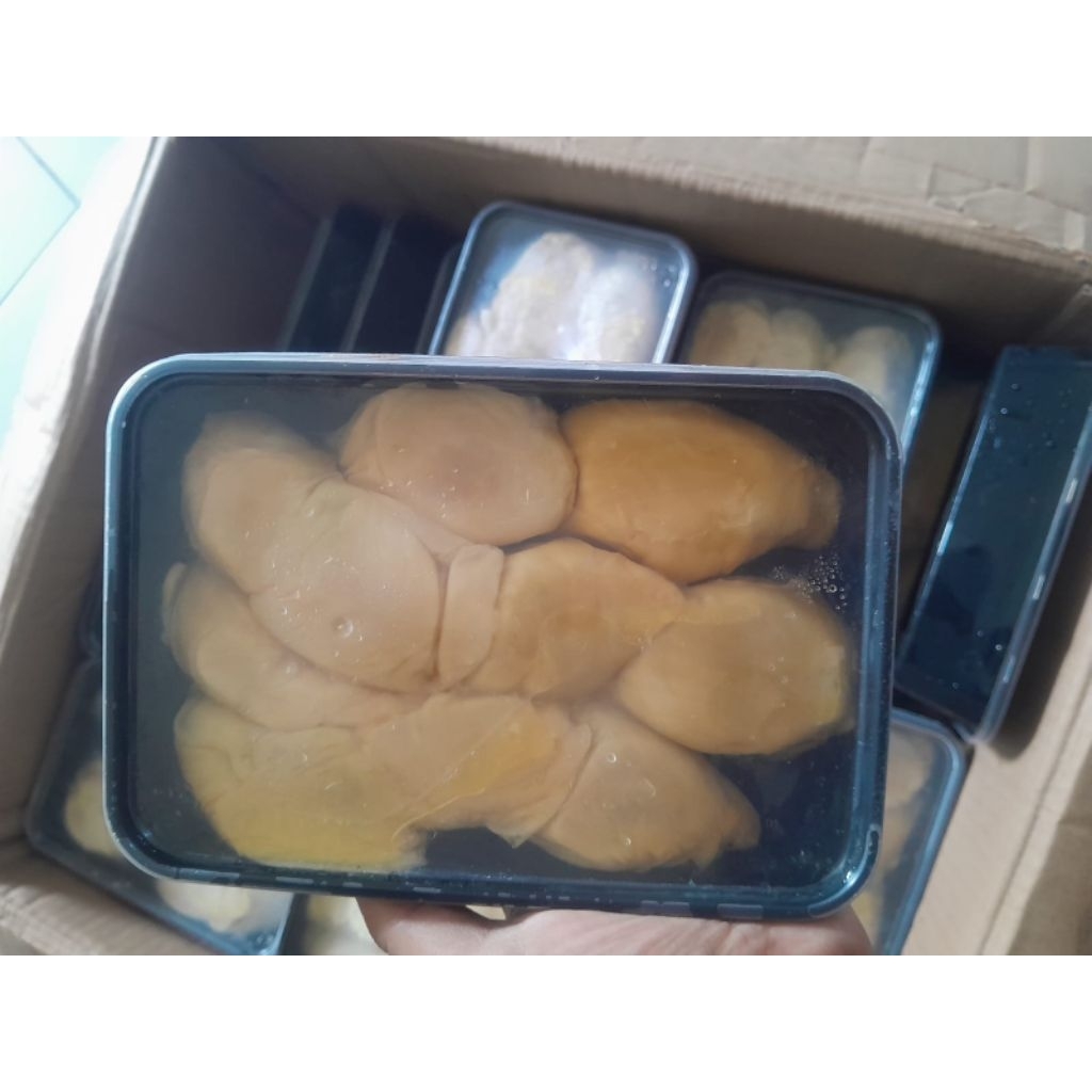Durian kupas Medan +-500 gr