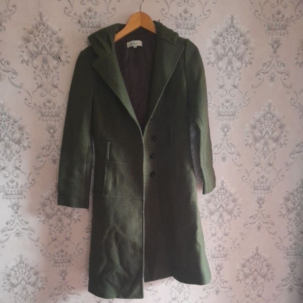 Coat wool wanita Coat wool winter spring autumn Outer coat wool