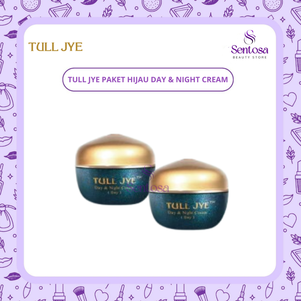 TULL JYE PAKET HIJAU DAY & NIGHT CREAM