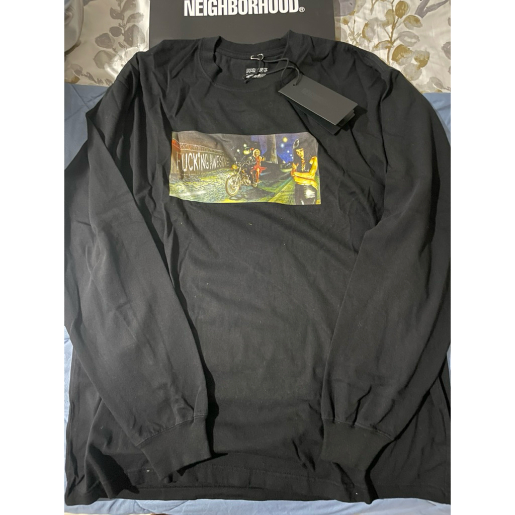 FA fucking awesome x neighborhood long sleeve tshirt bnwt
