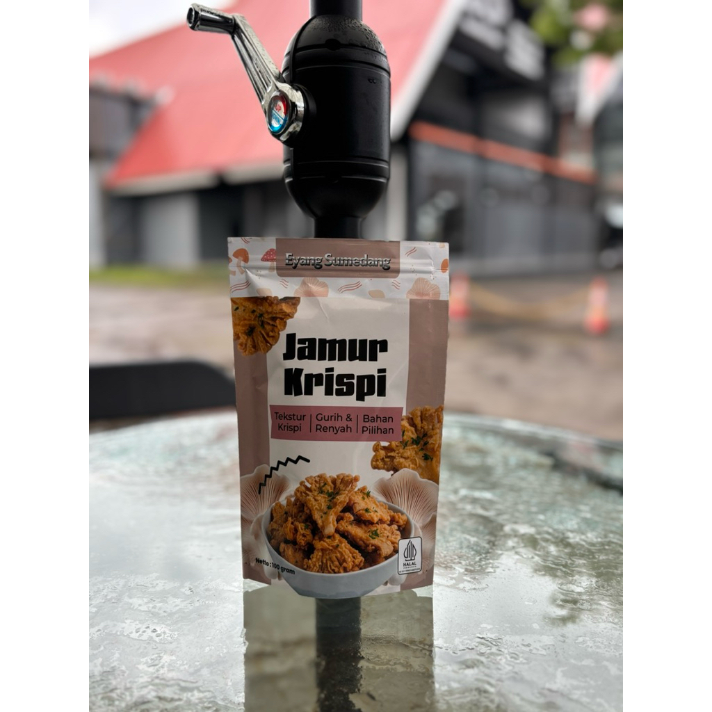 Snack(eyang Sumedang)jamur krispi gurih renyah kriuk