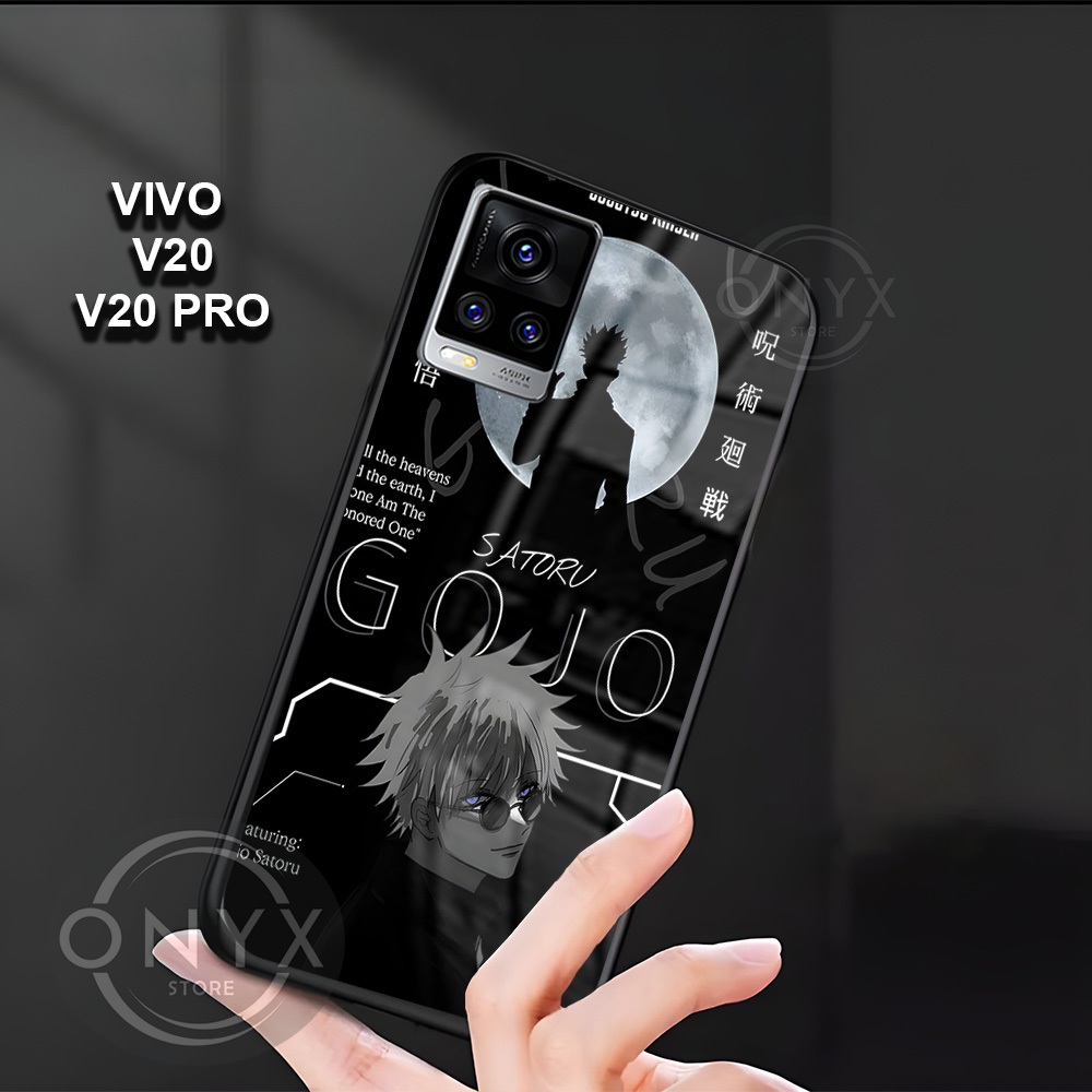 [W30] Softcase VIVO V20/V20 PRO Softcase Kaca Kilau Glossy | Kesing Vivo Motif Gojo | Case Vivo VIVO