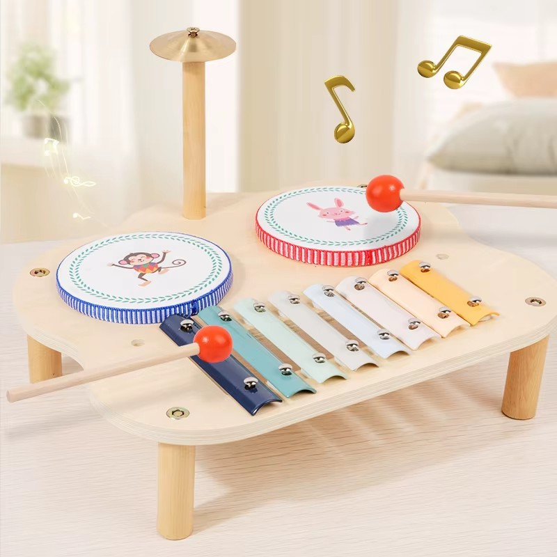 MULTIFUNCTIONAL MUSIC STATION - MAINAN MUSIK ANAK 1 TAHUN KE ATAS- BABY MUSICAL TOY - MAINAN PERKUSI