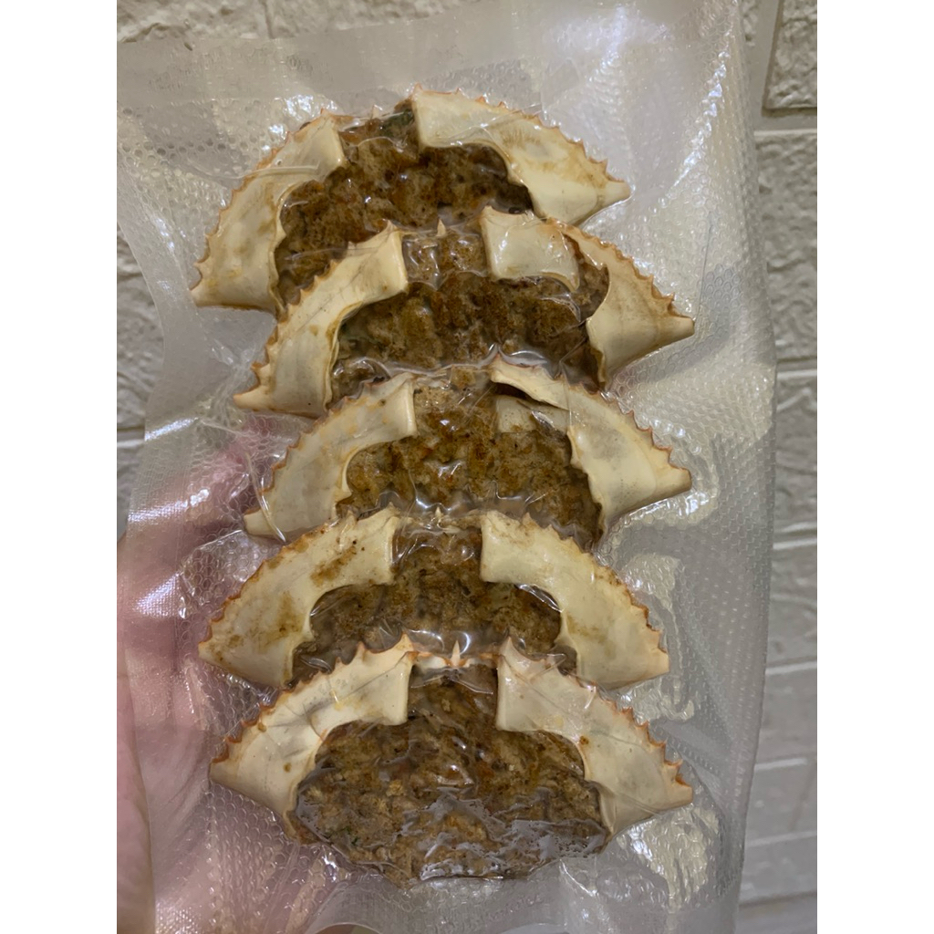 KETAM ISI TELUR RAJUNGAN - Kepiting Buncit Isi HOMEMADE - KEMASAN VACUM