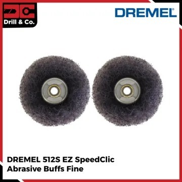 DREMEL 512S EZ Speedclic Sanding Abrasive Buff 320 Grit (2 pcs)