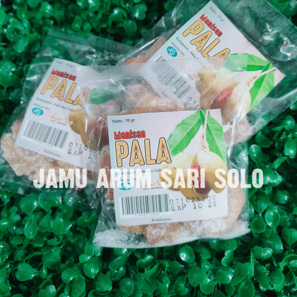 Jamu Arum Sari - Manisan Buah Pala