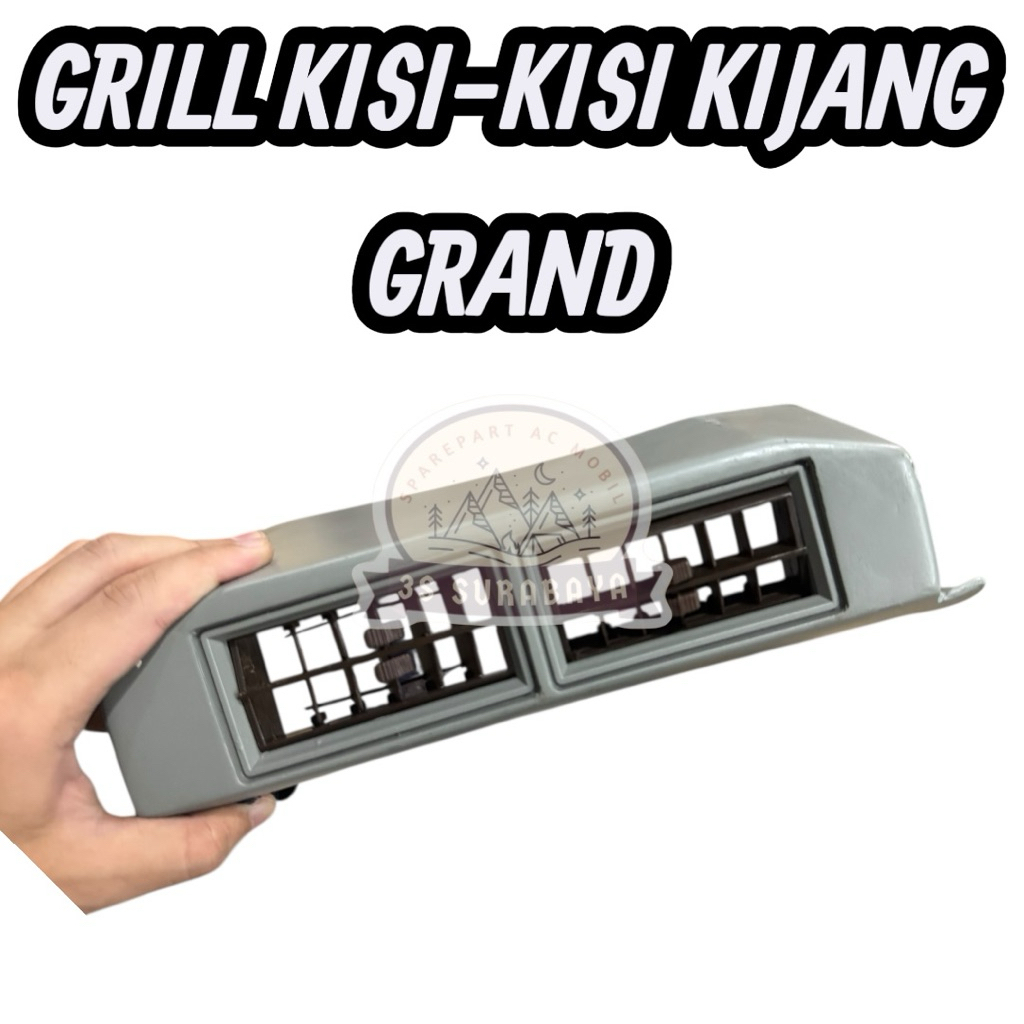 Grill kisi kisi Kijang Grand Toyota Abu abu Ac mobil (Baru/New)